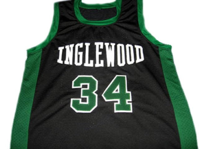 Paul Pierce Jersey #34 Inglewood High School Basketball Black
