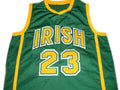 Lebron James Jersey #23 Irish High School Basketball Green
