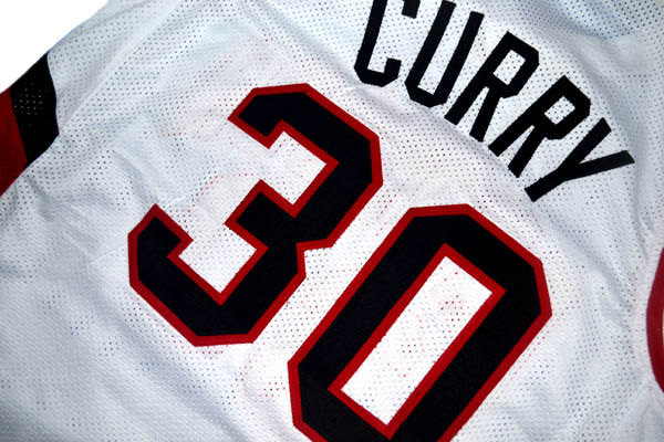 Stephen Curry Jersey #30 Davidson College Wildcats Basketball White