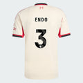Liverpool 2025-26 ENDO 3 Away Jersey – Cream