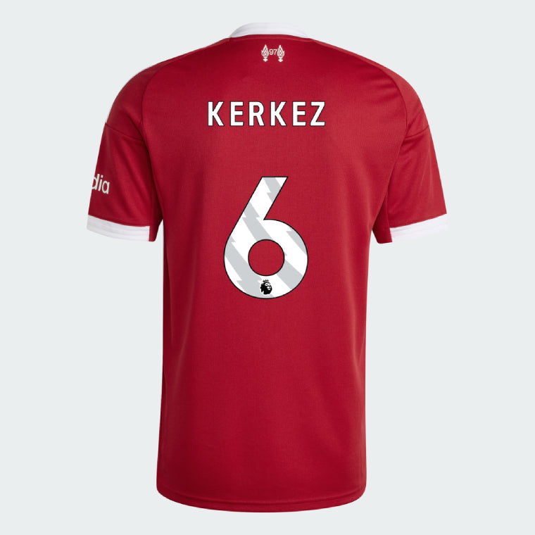 Liverpool 2025-26 KONATE 5 Away Jersey – Cream