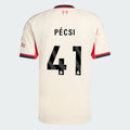 Liverpool 2025-26 PÉCSI 41 Home Jersey – Red