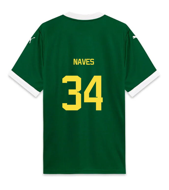 Palmeiras NAVES 34 Home 2025-26 Jersey – Green