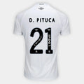 Santos FC D. PITUCA 21 Home 2025-26 Jersey – White