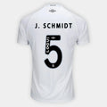 Santos FC J. SCHMIDT 5 Home 2025-26 Jersey – White