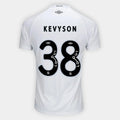 Santos FC KEVYSON 38 Home 2025-26 Jersey – White