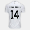 Santos FC LUAN PERES 14 Home 2025-26 Jersey – White