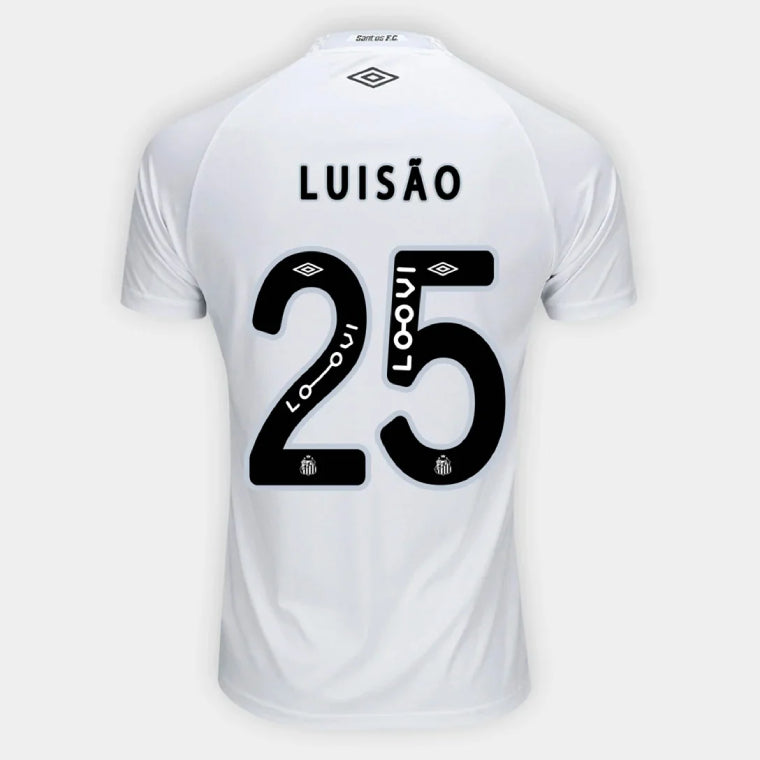 Santos FC LUISAO 25 Home 2025-26 Jersey – White