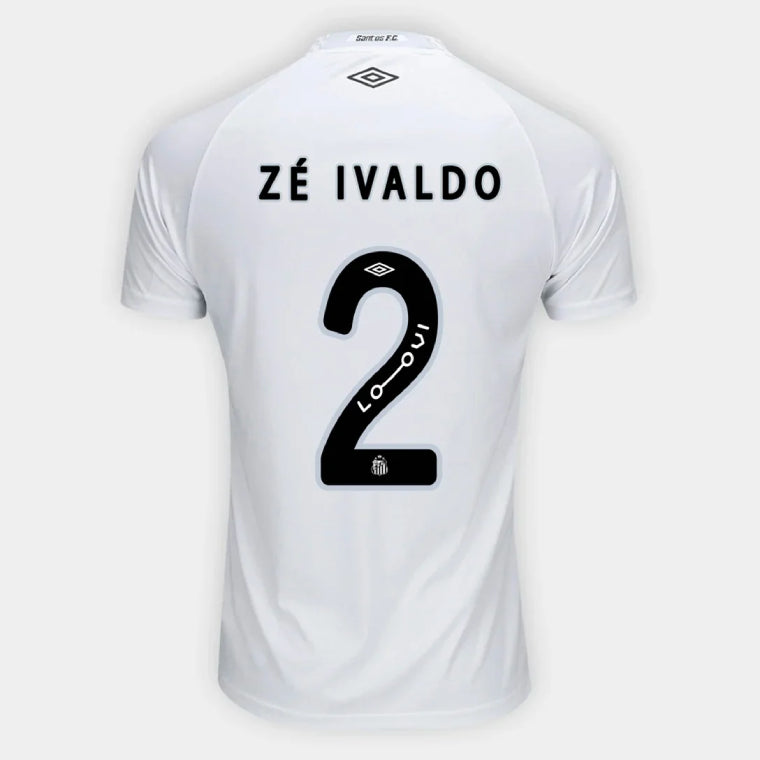 Santos FC ZE IVALDO 2 Home 2025-26 Jersey – White
